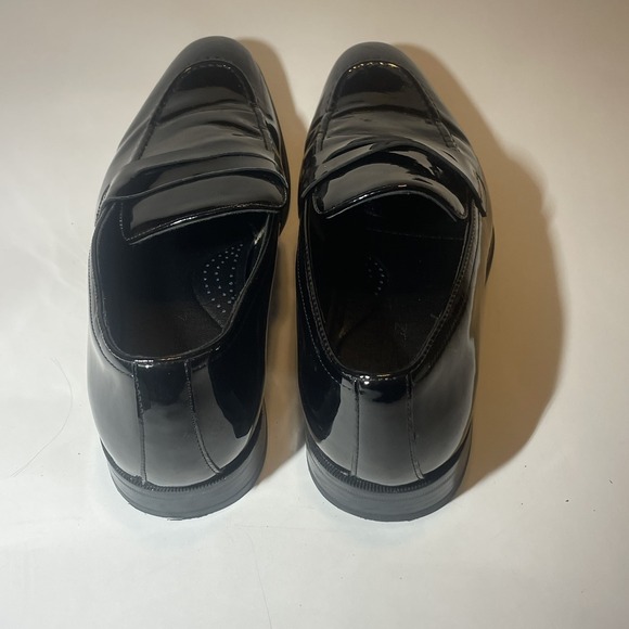 DECARSDZ Mens Slip-On Penny Loafer Dress Shoes Black Wedding Size 9.5 - Picture 7 of 8